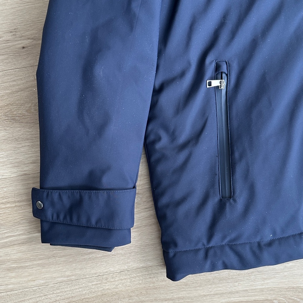 Bugatchi Dark Blue Performance Jacket - Picture 9 of 11